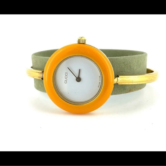 Gucci Italian luxury bezel Watch bracelet 💕 - Picture 4 of 10